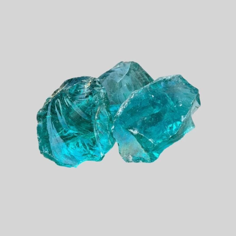 Türkiz üveg szikla