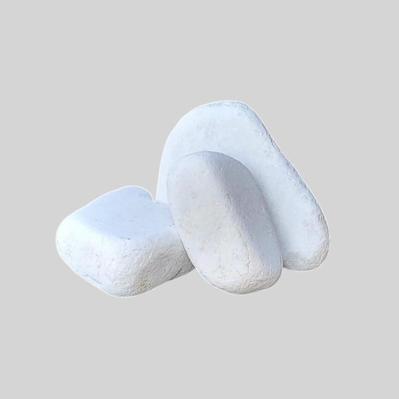 Thasos fehér görgeteg kő